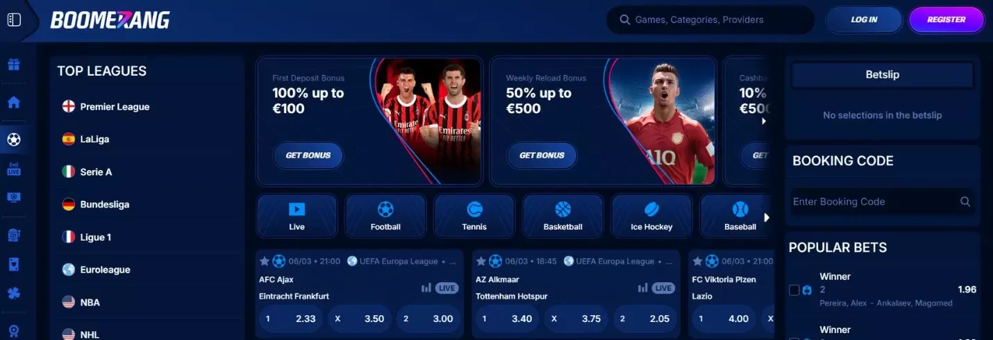 boomerang bet kasiino TOC 2