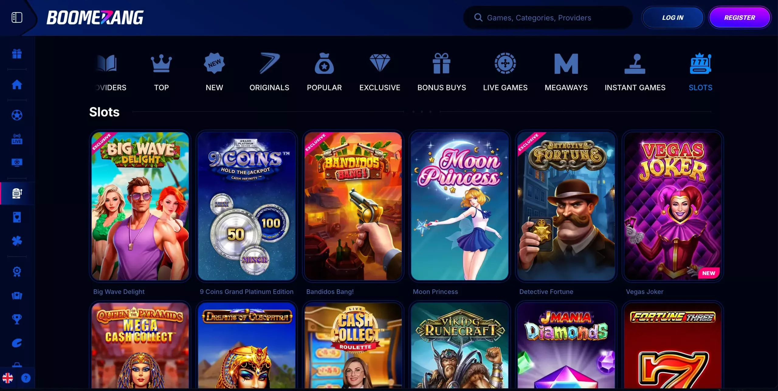 casino boomerang bet TOC 1