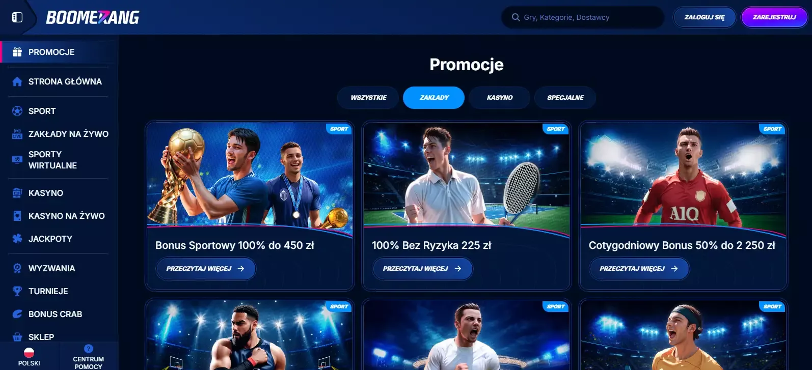 ODBIERZ BONUS - kasyno boomerang bet - Boomerang Bet | 4